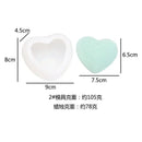 Handmade Molds Woven Love Heart Silicone Mold Diy Heart-shaped Candle Soap Plaster Cake Chocolate Baking Valentine's Day Gift
