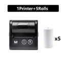 58MM Mini Pocket Thermal Receipt Printer Mobile Portable Ticket Bill Wireless Bluetooth USB Thermal POS Printer PC Android IOS