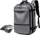 Vacuum Compression Backpack with Vacuum Pump Expandable Travel Backpack for Men Women Airline Approved Business Bag 60L