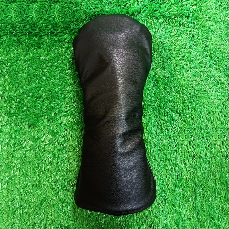 Black Golf Club Head Covers Wood Driver Protect Headcover Golf Accessories Putter Golf Iron Club Head Cover