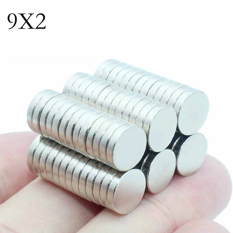 5x2/6x2/7x2/8x2/9x2/10x2/12x2/15x2/20x2/25x2/30x2mm N35 Super Strong Magnet Round Magnetic NdFeB Neodymium Powerful Disc imanes