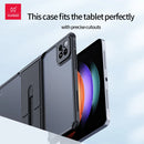 Xundd For Xiaomi Pad 6S Pro 12.4 Case For Pad 6 Pro Shockproof Protective Sleeve Tablet Case Transparent Cover With Stand Holder