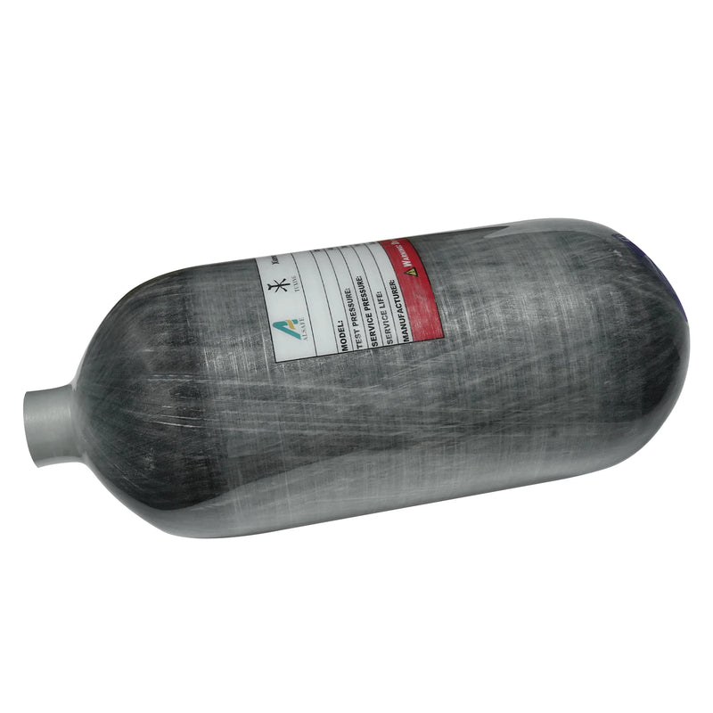 TUXING 4500PSI 300Bar 2.5L Carbon Fiber Cylinder High Pressure Diving Tank HPA Bottle for Scuba Diving Thread M18*1.5