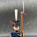 Medieval Napoleonic War French Dragoon British Soldiers Pirates Figures Army Scottish Fuisiler Building Blocks Weapons Brick Toy