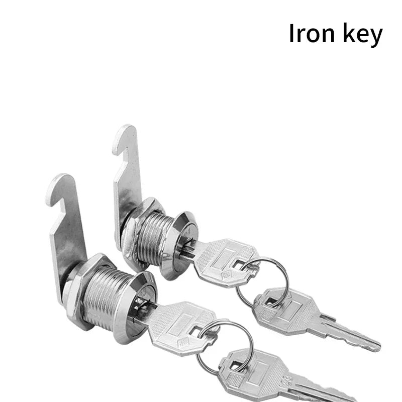 5/20 Sets Security Cam Locks - Metal Alloy Cylinder Cabinet Locker Cam Lock with 2 Keys.for Security Mailboxes,Cabinet Drawers.