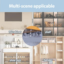 2/4/6/8/10 Shelf Support Adhesive Pegs Closet Partition Bracket Cabinet Support Clips Wall Hanger Sticker For Kitchen Bathroom