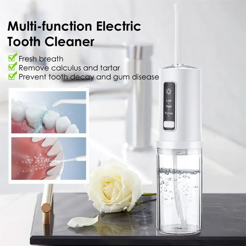 Xiaomi Oral Irrigator Portable Electric Water Flosser Teeth Cleaner Dental Bed Sprinkler Jet Toothpick Mouth Washing Machine