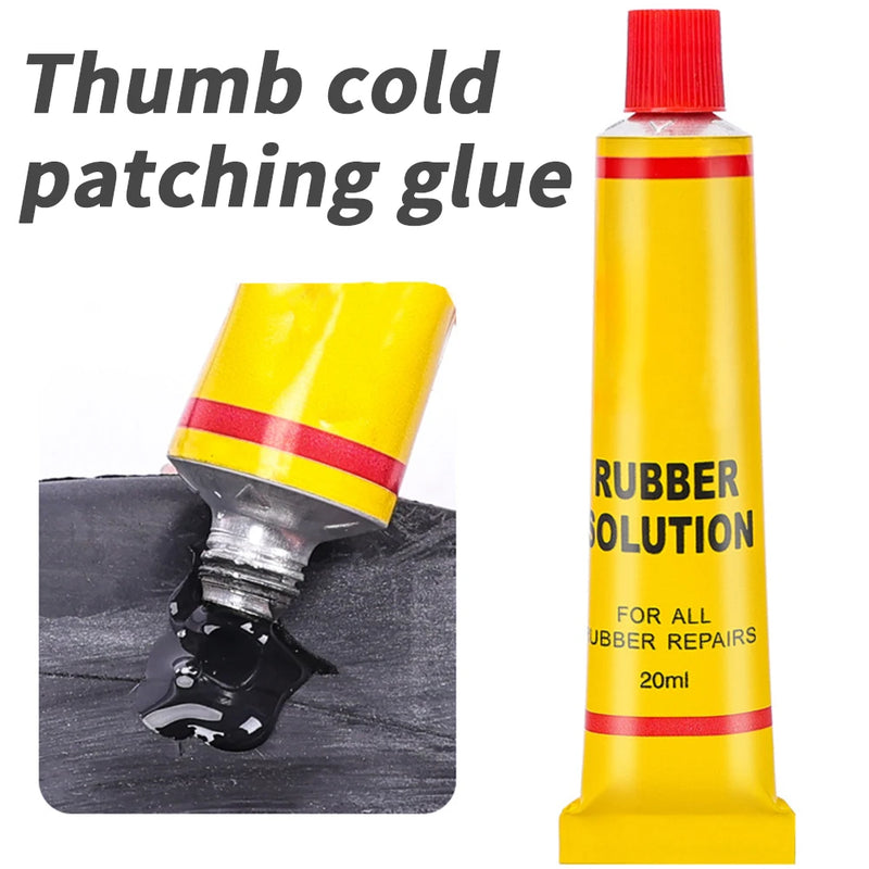 Bicycle Tire Repair Tools Adhesive Free Inner Tube Patching Tyre Filler Glue Cold Patch Cycling Tire Puncture Repair Accessories