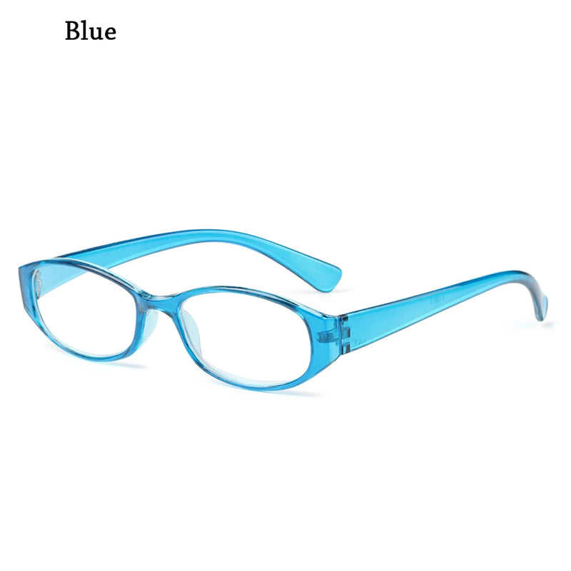 Fashion Reading Glasses Ultra Light Frame Eye Protection Men Women Elegant Comfortable Eyeglasses Diopter +1.0~4.0