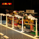 10PCS 0.8mm Pin RGB LED Building Blocks USB Lamp DIY Street Light City Electric Decorate 1X1 Brick Compatible All Brands