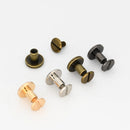 10pcs Metal Binding Chicago Screws Nails Studs Rivets For Photo Album Desk calendar menu Leather Craft Belt Wallet Fasteners