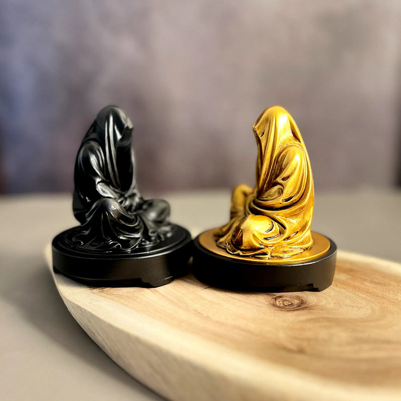 1pc Resin Mystical No-Phase Zen Incense Burner for Office Yoga Meditation Home Decorative Ornament Gifts