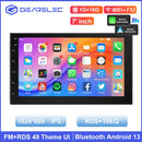 Universal 7"/9"/10" Car Radio Android 13 Wireless CarPlay Android Auto multimedia player WiFi GPS Navi RDS USB 2 Din Car Stereo