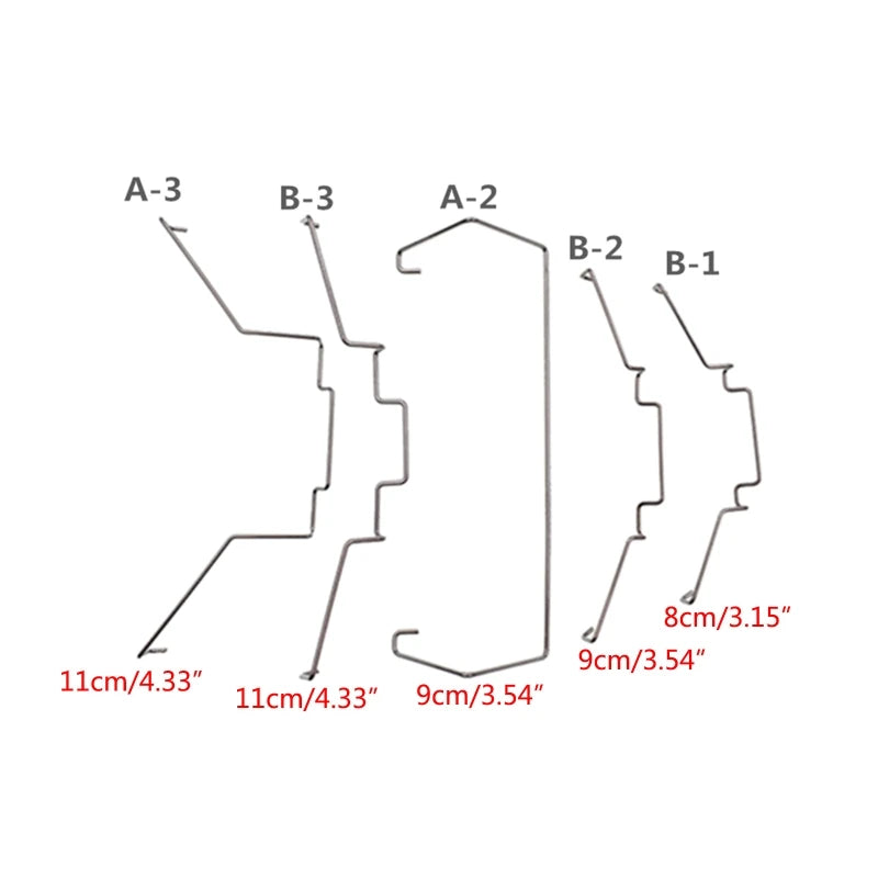 FAN CLIP 8/ 9/ 12 for cm Fan Mounting On CPU Coolers Steel Clip Easy Smooth Inst