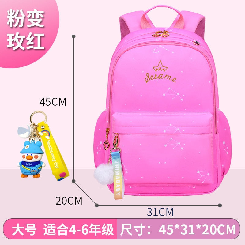 waterproof Children School Bags for Girls Primary princess school backpack Orthopedic Backpacks schoolbag kids Mochila Infantil