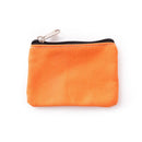 DIY Plain Canvas Cotton Bag Pure Zipper Coin Key Bag Money Pocket Women Men Hand-held Coin Purse Small Wallet Kid