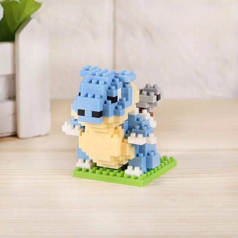 Pokemon Small Blocks Nanoblock Charizard Kyogre Groudon Rayquaza Model Education Graphics Toys for Kids Birthday Gift Toys