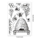 1Sheet Spring Cherry Blossom Season Clear Stamps for DIY Scrapbooking Flowers Silicone Clear Stamp Seals for Cards Making Photo