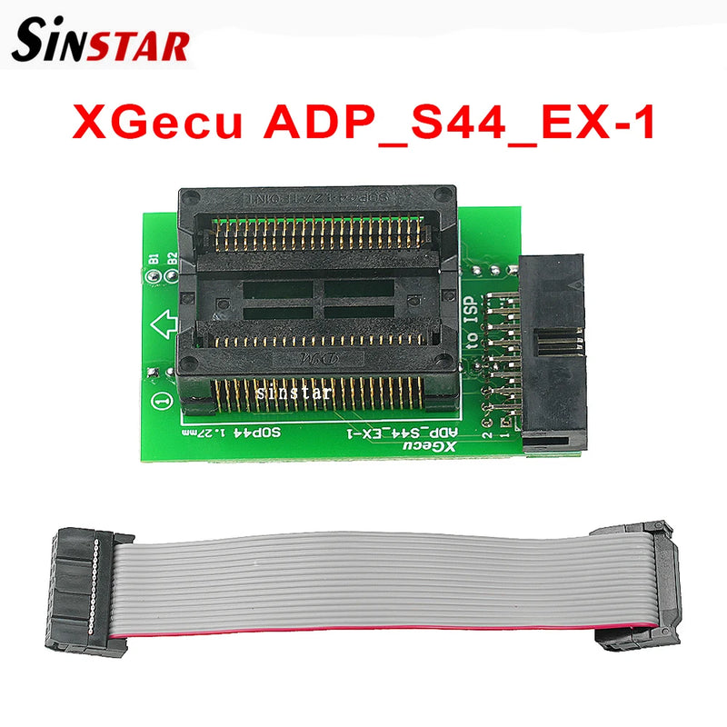 100% Original XGecu ADP_S44_EX-1/SOP44 1.27mm Special Adapter for PSOP44/SOP44/SOIC44 ICs for T48 (TL866-3G) Programmer