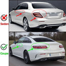 For Benz C238 W238 E400 Coupe 16+ AMG Style Rear Trunk Spoiler Wing Gloss Black