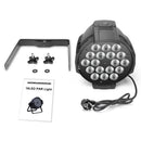 U'King 4PCS 200W 18 LED Par Light 4in1 18x8W RGBW Stage Light DMX 512 Control 4/8CH Flat Lighting Christmas DJ Party Disco Lamp