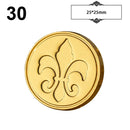 Irregular Lacquer Seal Head Retro Stamp Diy Scrapbooking Crafts Invitation Letter Decor Wax Seal Christmas Valentine's Day Theme