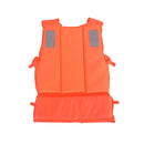 Orange Adult Childen Foam Flotation Swimming Life Jacket Vest With Whistle Boats Fishing Vest Swimming Drifting Vest