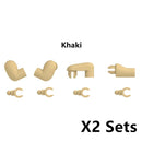 MOC Military Building Blocks Soldiers Figures Special Accessories Squatting Posture Arm Hand Kit Bricks Toys For Kid Gifts O020