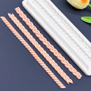 Chain Cable Rope Lace Silicone Sugarcraft Mold Cupcake Baking Mould Fondant Cake Decorating Tools