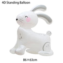 Easter Balloons Large Bunny Egg Foil Balloons Easter Egg Balloon Baby Shower Happy Easter Themed Party Decorations Supplies