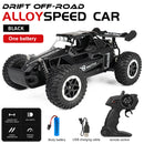 New RC Car 1:16 2WD with LED Light 2.4G 20KM/H High Speed Off-Road Climbing Remote Control Car Toy Gifts for Boys Girls Kids