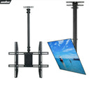 Adjustable Ceiling TV Mount Tilt Swivel Bracket for 26-65 Inch LCD LED Panel Screen Weight Capacity 30kg