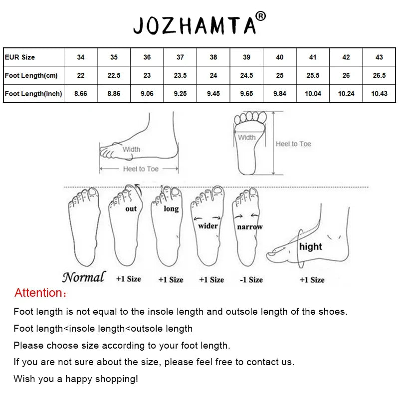 JOZHAMTA Size 34-43 Women Sparkly Glitter Ballet Flats Shoes Soft Sequin Low Heels Shoes 2025 Spring Dance Bling Bling Ins Dress