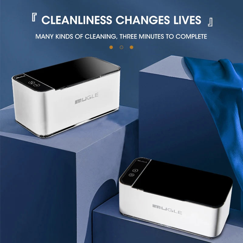 50W Ultrasonic Cleaner Glasses Cleaner High Frequency Ultrasound Washing Cleanser Bath for Jewelry Glasses Cleaning Machine