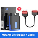 MUCAR DriverScan Auto OBD2 Diagnostic Tool All System Diagnosis Bi-directional Control Oil SAS 15 Reset for All Cars