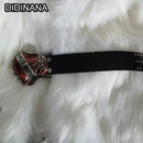 Multi-pattern Gothic Harajuku y2k Spicy Girls Punk Belt Women Men's Belt Subcultural Millennium Versatile Decoration