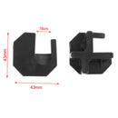 8Pcs Folding Chair Repair Accessories Plastic Camping Chair Attachment Connectors Portable Parts for Lawn Outdoor Camp Chair