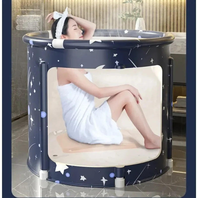 Foldable Bath Bucket PVC Material Hot And Ice Bath Ice Therapy Sauna Adult bathtub Bathtubs for The Baby Large Family Pool