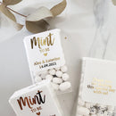 Personalized Mint to be Tic Tac Stickers for Wedding Favors Custom Candy Label Party Gift Idea thank you mints labels for guest