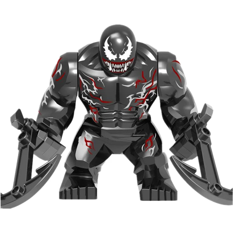 Disney Building Blocks Mini Model Figures Big Goblin Spiderman Iron Man Venom Captain Hawk Deadpool Technic Armor City Gift Toys