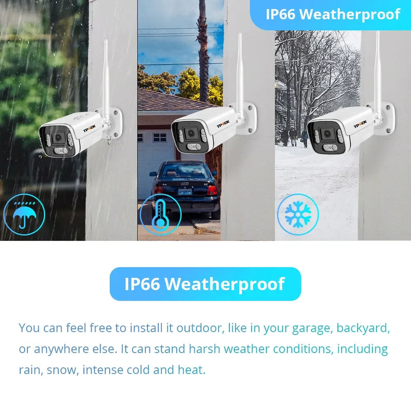 5MP IP Security Camera Wifi Outdoor Surveillance Home Protection CCTV Bullet Wi Fi Camara Video Indoor Wi-Fi CamHi CamHipro Cam