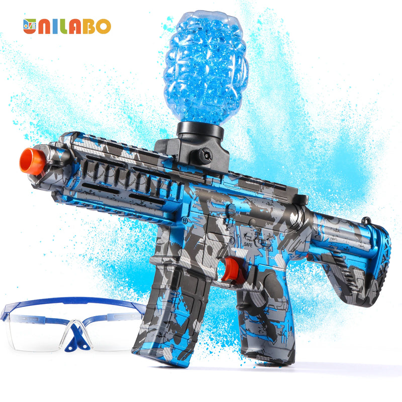 M416 Electric Ball Blaster Toy Gun - High-Speed, Metallic Finish, Rechargeable - Halloween Thanksgiving Gift(Bullets Excluded)