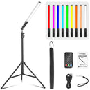 LUXCEO Q508A Handheld RGB Video Tube Light LED Stick 3000K-6000K CRI 95+ Photography Studio Colorful Light Wand For Youtube Vlog