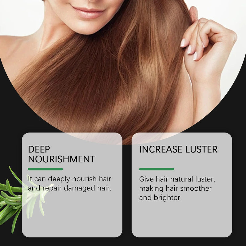 Hoegoa Hair Mask Batana Oil Fast Repair Damaged Frizzy Hair Soft Smooth Shiny Hair Conditioner Straightening Keratin Treatment