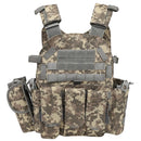 Nylon Tactical Vest Body Armor Hunting Carrier Airsoft Accessories CS Combat MOLLE Camo Military Army Vest for Outdoor Hunting