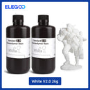 Elegoo 1KG/2KG/4KG UV Resin 2.0 For 3D Printer SATURN 3 ULTRA 3D Printing Material UV Resin Normal 1kg Liquid Bottle