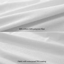 Fitted Sheet with Elastic Bands Non Slip Mattress Covers Waterproof for Single Double King Queen Bed,90/100/140/160/180/200cm