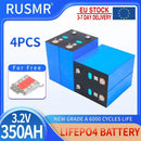 Fast Delivery 3.2V 50Ah 100Ah 320Ah 350Ah Lifepo4 Lithium Iron Phosphate Battery DIY 12V 24V 36V48V Solar Rechargeable Cells