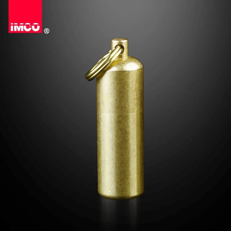 IMCO Mini Oil Lighter 6100 Small Kerosene Lighter Portable brass Gasoline Lighter Peanut Lighter 50*13mm