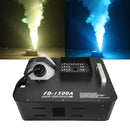 1500W Fog Smoke Machine DMX RGB 24LED Stage Light Effect Remote Vertical Sprayer